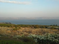 Галилейское море, вид с Горы Блаженств