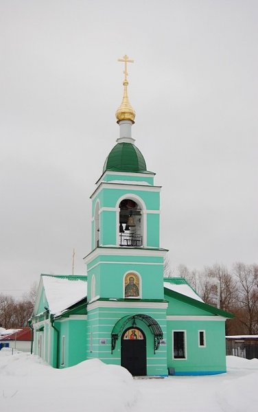 Храм св. прав. Иоанна Кронштадтского в с. Карамышево